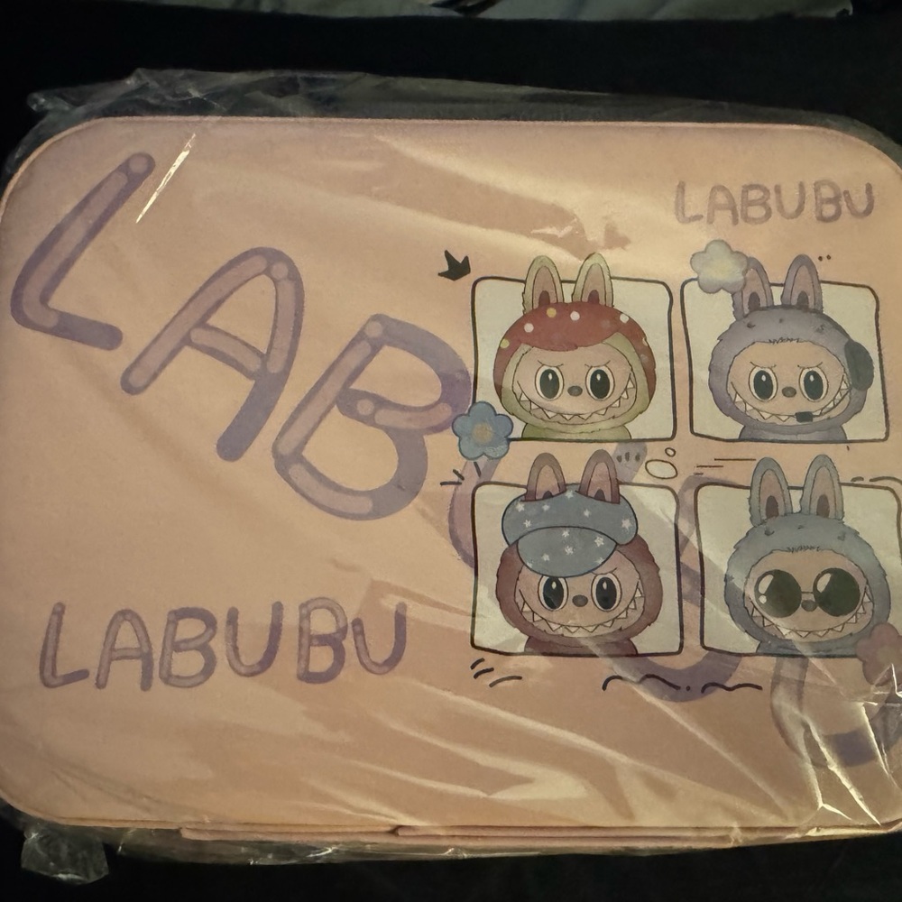 Labubu Pink Cartoon box